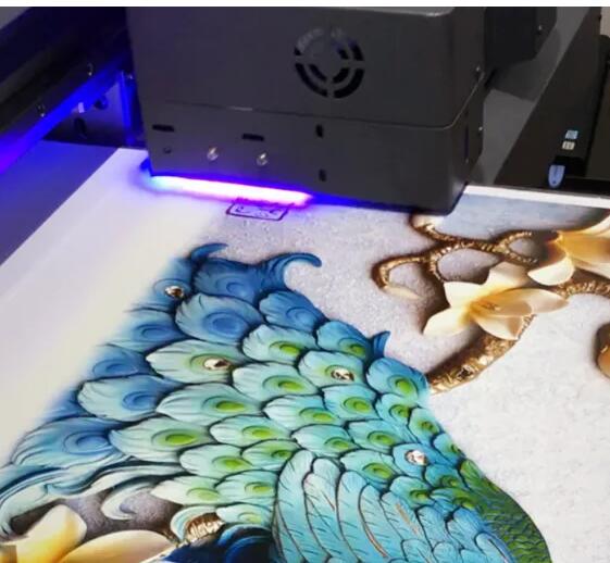UV打印机立体浮雕效果是怎么打印出来